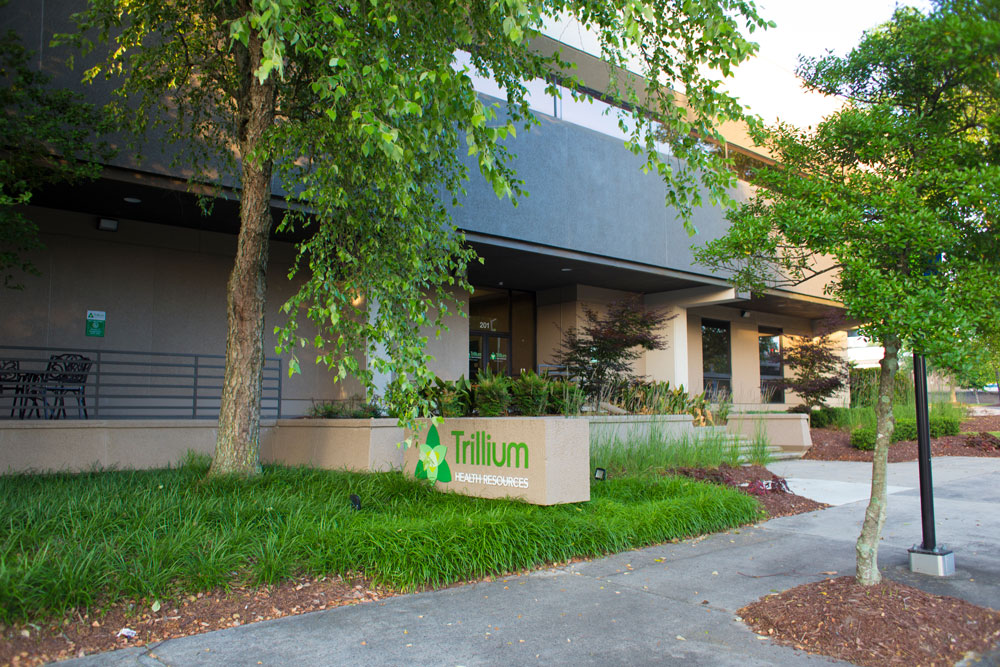 Trillium front of the building